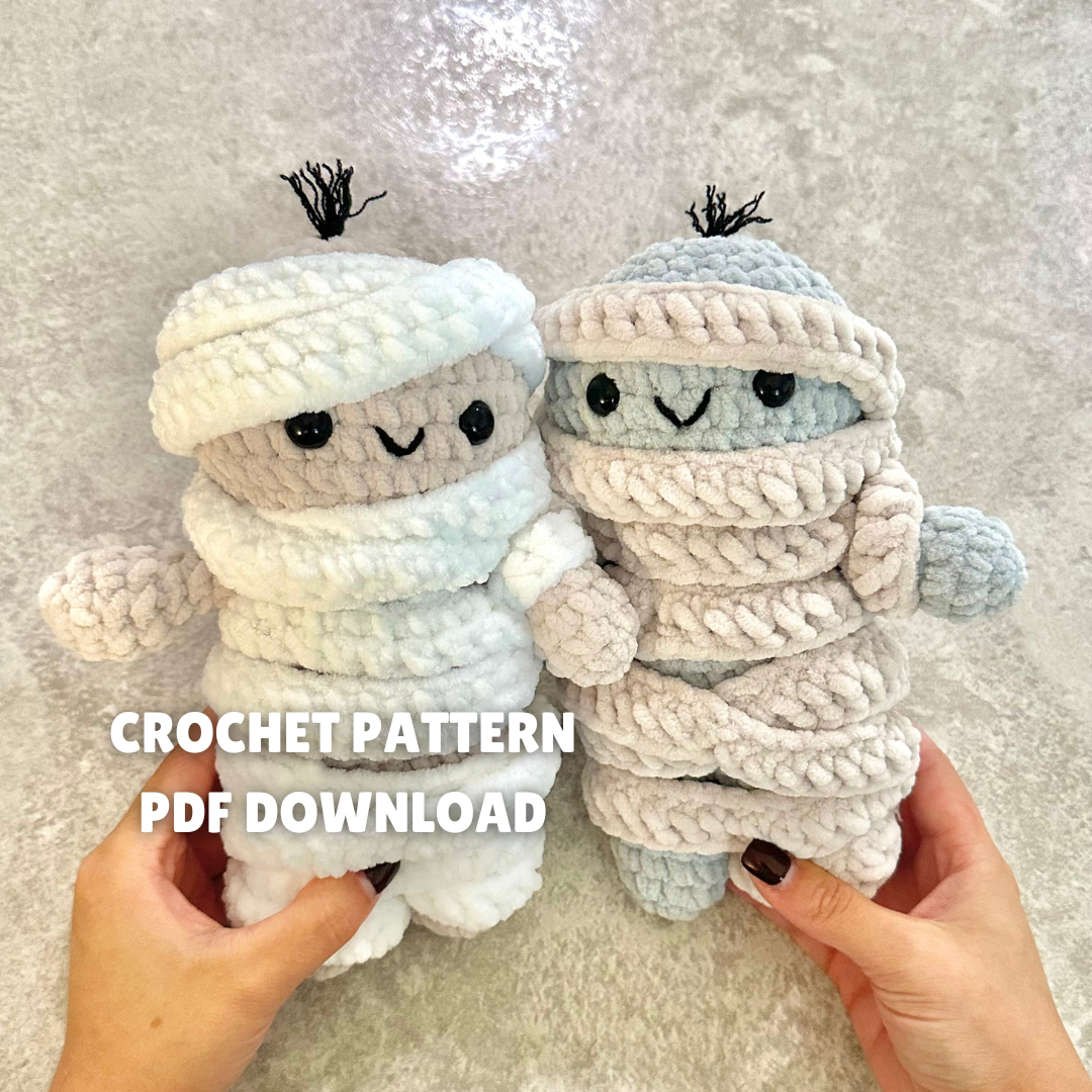 *PATTERN ONLY* Mummy Crochet Pattern