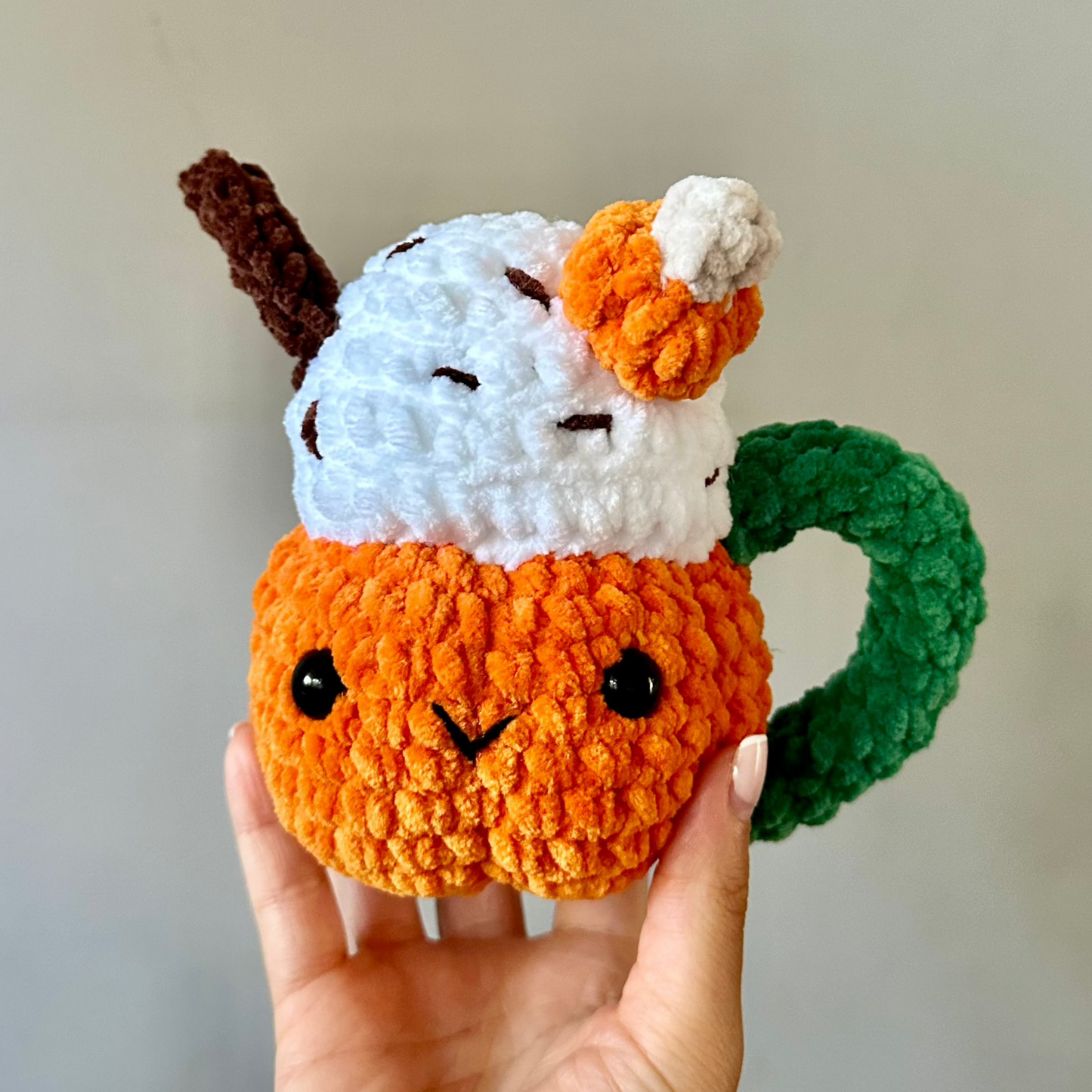 *PATTERN ONLY* Pumpkin Spice Latte Crochet Pattern